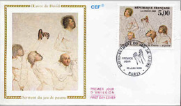 FRANCE Bicentenaire Révolution Française. Yvert 22591. FDC, 1 Er Jour Sur Soie Paris - 1980-1989
