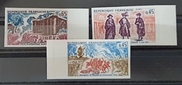 FRANCE. Yvert 1678/80. ** MNH. NON DENTELE. Imperforate. - Sin Clasificación