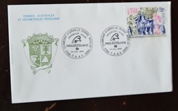 TAAF Bicentenaire Révolution Française. Yvert PA 107. FDC, Enveloppe 1er Jour. DUMONT D'URVILLE. TERRE ADELIE - Rivoluzione Francese