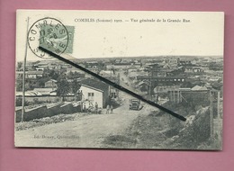 CPA  - Combles  -  (Somme ) - 1922 -  Vue Générale De La Grande Rue - Combles