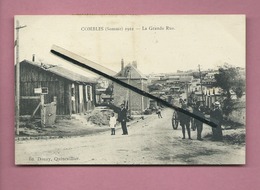 CPA  - Combles  -  (Somme ) - 1922 -  La Grande Rue - Combles