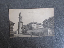 CPA - GERMERSHEIM - Kath. Kirche Mit Klosterkaserne - 1918 - Germersheim