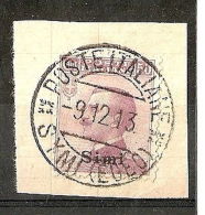 1912 EGEO SIMI USATO 50 CENT - RR5780 - Egée (Simi)