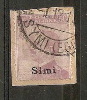 1912 EGEO SIMI USATO 50 CENT - RR5780-2 - Ägäis (Simi)