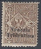 1918 TRENTINO ALTO ADIGE AQUILA 1 CENT MH * - RR12288 - Trento