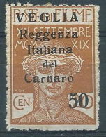 1920 VEGLIA REGGENZA 50 CENT MNH ** - RR5055 - Arbe & Veglia