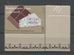 Liechtenstein  2018  Mi.Nr. 1915 , 500 Jahre Biedermann Haus - Postfrisch / MNH / (**) - Ungebraucht