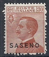 1923 SASENO EFFIGIE 30 CENT MNH ** - RR12236 - Saseno