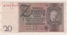 Allemagne . 20 Reichsmark 1929 - 20 Mark