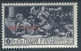 1930 CASTELROSSO FERRUCCI 50 CENT MH * - RR13574-2 - Castelrosso