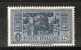 1932 EGEO LIPSO GARIBALDI 1,25 LIRE MH * - RR7395 - Ägäis (Lipso)