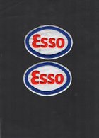 E46 - Sport Automobile - Ecusson X 2 - Groupe ESSO - Scudetti In Tela