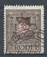 1944 EGEO OCCUPAZIONE TEDESCA USATO SINISTRATI 10 C - RR7823-3 - Egeo (Ocu. Alemana)