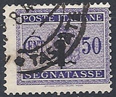 1944 RSI USATO SEGNATASSE 50 CENT - RR13161 - Portomarken