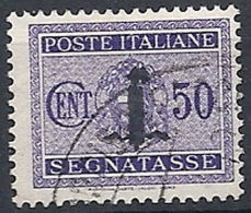 1944 RSI USATO SEGNATASSE 50 CENT - RR13161-2 - Portomarken