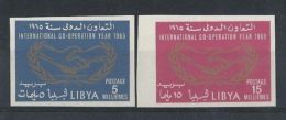 1965 LIBIA COOPERAZIONE NON DENTELLATI MNH ** R8144 - Aegean (Coo)