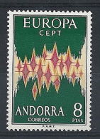 1972 EUROPA ANDORRA SPAGNOLA MNH ** - EU046 - 1972