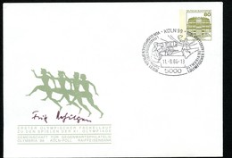 FACKELLAUF OLYMPIA Bund PU117 C2/036 Sost. Köln 1986 - Privé Briefomslagen - Gebruikt