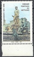 1992 ITALIA FONTANA DEL NETTUNO VARIETà MNH ** - 4 - Varietà E Curiosità