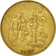 Monnaie, West African States, 10 Francs, 1987, Paris, TTB, Aluminum-Bronze - Côte-d'Ivoire