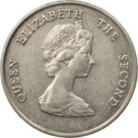Monnaie, Etats Des Caraibes Orientales, Elizabeth II, 25 Cents, 1995, TTB - Territoires Britanniques Des Caraïbes