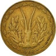 Monnaie, West African States, 10 Francs, 1968, Paris, TTB - Ivory Coast