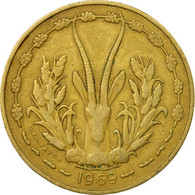 Monnaie, West African States, 10 Francs, 1969, Paris, TTB - Côte-d'Ivoire