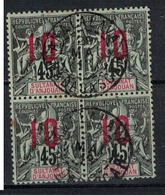 ANJOUAN         N°  YVERT     27   X 4    ( 3 )    OBLITERE       ( O   1/44 ) - Used Stamps