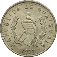 Monnaie, Guatemala, 25 Centavos, 1991, TTB+, Copper-nickel, KM:278.5 - Guatemala
