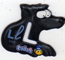 Magnets Magnet Alphabet Gervais Loup L - Lettres & Chiffres