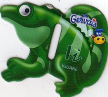 Magnets Magnet Alphabet Gervais Iguane I - Buchstaben Und Zahlen