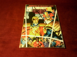 THE LAW OF  JUDGE  DREDD   °  No 18 - Autres Éditeurs