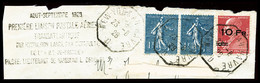 O N°3, Berthelot Surchargé à Bord Du Paquebot 'Ile De France' Sur Fragment Avec Griffe '1ère Liaison Transatlantique', T - 1927-1959 Mint/hinged