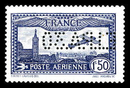 ** N°6c, 1F50 Outremer Perforé 'E.I.P.A.30', SUP (signé Calves/certificat)  Qualité: **  Cote: 875 Euros - 1927-1959 Ungebraucht