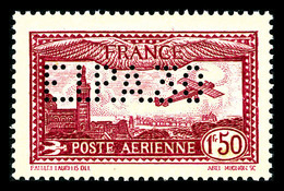 ** N°6d, 1F50 Carmin Perforé E.I.P.A.30, SUP (certificat)  Qualité: **  Cote: 5000 Euros - 1927-1959 Ungebraucht