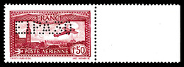 ** N°6d, 1F50 Carmin Perforé E.I.P.A.30, Bord De Feuille Latéral, SUP (signé Calves/certificat)  Qualité: **  Cote: 5000 - 1927-1959 Mint/hinged