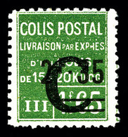 * N°116, 2F35 S 1F65 Vert. TB  Qualité: *  Cote: 350 Euros - Mint/Hinged