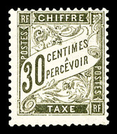 ** N°18, 30c Noir, Centrage Courant, TB (certificat)  Qualité: ** - 1859-1959 Used