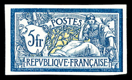 (*) N°123b, Merson 5F: Non Dentelé, SUP (signé Brun/certificat)  Qualité: (*)  Cote: 900 Euros - Unused Stamps