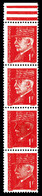 ** N°514, 1f Pétain, Visage Maculé Sur Bande De 4. TTB  Qualité: ** - Unused Stamps