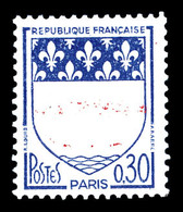 ** N°1354Bc, 30c Paris, Couleur Rouge Absente. TTB (signé Calves)  Qualité: **  Cote: 375 Euros - Unused Stamps