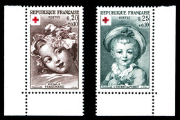 ** N°1366a/67a, 20c +10c Lilas-brun Foncé Et 25c +10c Gris, Les 2 Ex TB  Qualité: **  Cote: 220 Euros - Unused Stamps