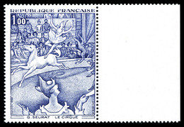 ** N°1588Ac, Seurat, Couleur Violet Unicolore Bdf, SUPERBE. R.R. (signé Calves/certificat)  Qualité: **  Cote: 1650 Euro - Unused Stamps