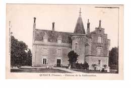 86 Queaux Chateau De La Sablonniere - Vouneuil Sous Biard