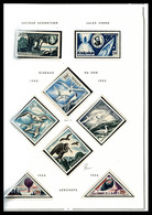 ** MONACO 1891/1996: Poste. PA. Préo. Taxe, Blocs, Collection Assez Complète Presentée En 2 Albums MOC +1classeur En Maj - Collections, Lots & Series