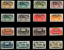 * AFRIQUE EQUATORIALE N°1/16, Série De 1936, Les 16 Val TB  Qualité: *  Cote: 200 Euros - Unused Stamps