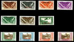 ** OCEANIE N°140/49, Série France Libre De 1941 + PA 3, Les 11 Valeurs TB  Qualité: **  Cote: 506 Euros - Unused Stamps