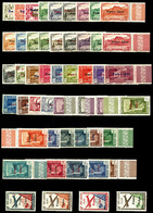 ** REUNION N°187/32, Série Complète De 46 Valeurs +PA 24 à 27. TB  Qualité: **  Cote: 230 Euros - Unused Stamps