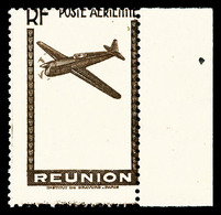 ** REUNION PA, N°3, 6f65 Brun Et Rouge: Centre Absent Et Valeur Faciale Absente, SUP (signé/certificat)  Qualité: ** - Unused Stamps