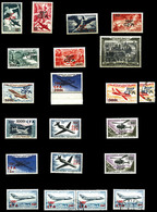 ** REUNION 'CFA', Collection Complète: POSTE N°281 à 432PA 45 à 62, Taxe N°36 à 54, Tous TB  Qualité: **  Cote: 1824 Eur - Unused Stamps